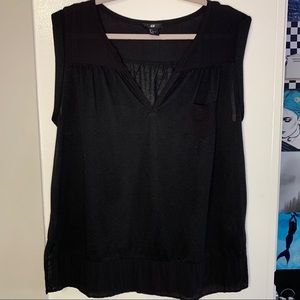 H&M BLACK BLOUSE TANK - BUNDLE 4 DISCOUNT!